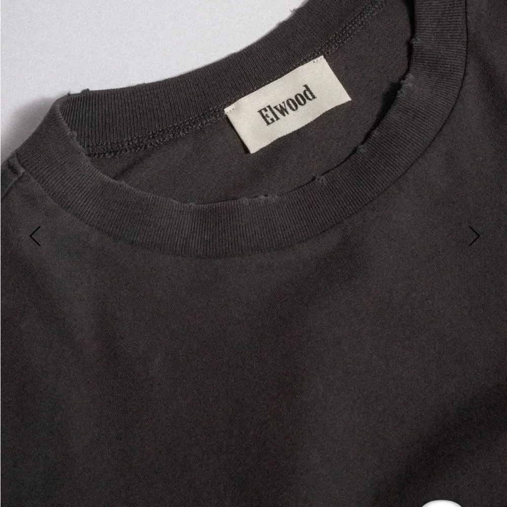 Elwood Women's Black and White Short Sleeve Tee Set - Picture 3 of 6